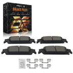 Set of Rear Ceramic Brake Pads for Cadillac Escalade Chevrolet Suburban (2015–2020)