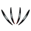 Carbon Front Bumper Splitter Fins Spoiler Canards for Mercedes Benz C-Class (2022-2023)
