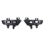 2X White Front Bumper LED DRL Fog Lights for Ford F-150 Raptor (2022–2024)