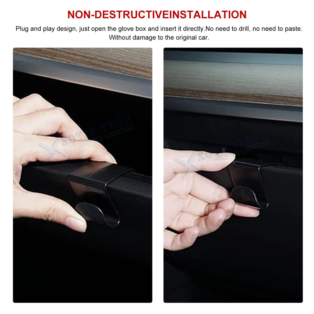 Hidden Hook Storage Seat Hanger Clip for Tesla Model 3/Model Y (2017-2024)