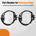 2X Front ABS Sensor for Dodge Durango Jeep (2011–2012, 2014–2015) 56029447AF