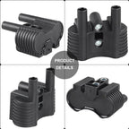 Ignition coil & spark plug wire w/cap for Sportster 883/1200 (2007–2020)