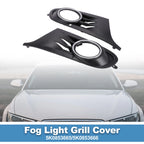 1 Pair Front Fog Light Grill for Volkswagen Golf MK6 (2010–2014) No. 5K0853665/5K0853666
