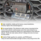 Front Cruise Distance Radar Sensor for Nissan Rogue (2017–2021)