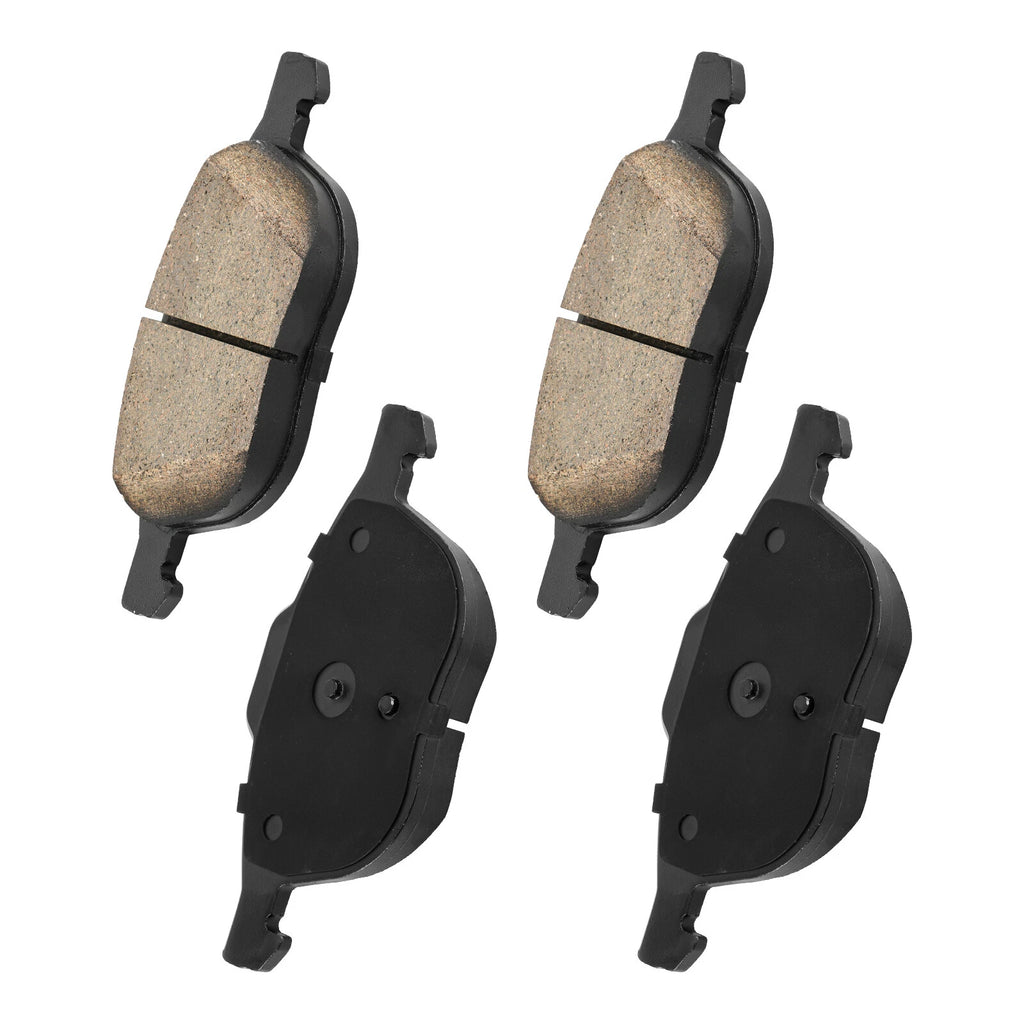 Front Ceramic Brake Pad Kit for Ford Focus Escape Mazda 3 Volvo S40 C70 (2012–2024)