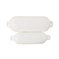 Set of 4 Inflatable Boat Fenders 5x16in with 4 Ropes for Canoes/Kayaks