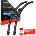 2X Front Windshield Wiper Blades for Nissan Titan (2017–2024)