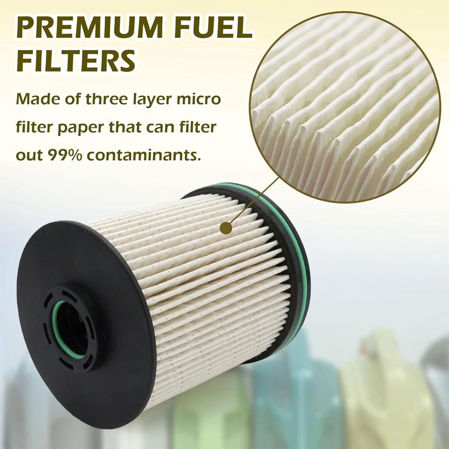 TP1015 Fuel Filter for Chevy Cruze Tahoe Silverado GMC Sierra Yukon (2011–2019)