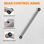 2Pcs Rear Lower Control Arms with Bushing for Chevrolet Caprice (1971-1976)