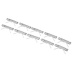 Pack Of 10 Premium Front Windshield Post Trim Clip Set for Volvo XC60 (2008–2016)