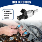 6 x 2.5L Fuel Injectors for BMW 323i (1998-2000)