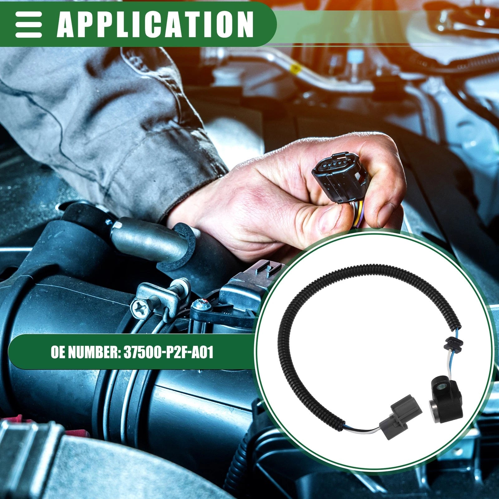Crankshaft Position Sensor for Honda (ABS) (2010–2015)