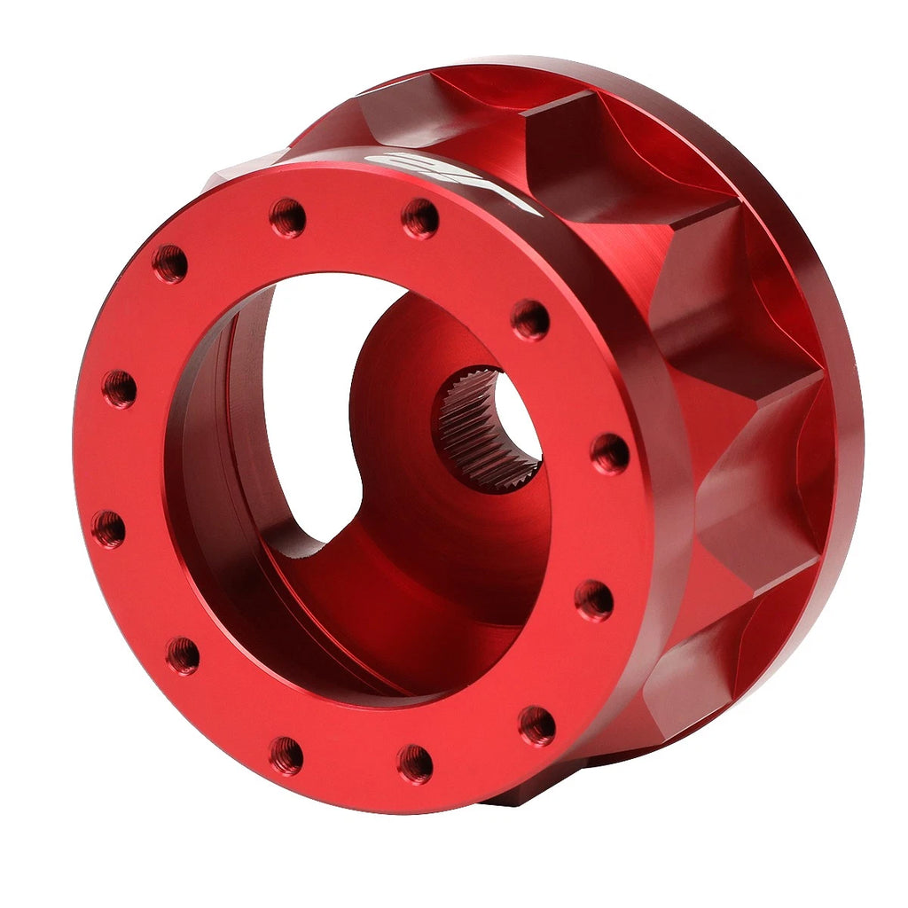 J2 6-Bolt Aluminum Steering Wheel Hub Adapter for Mazda 626 Miata (1990–2002)