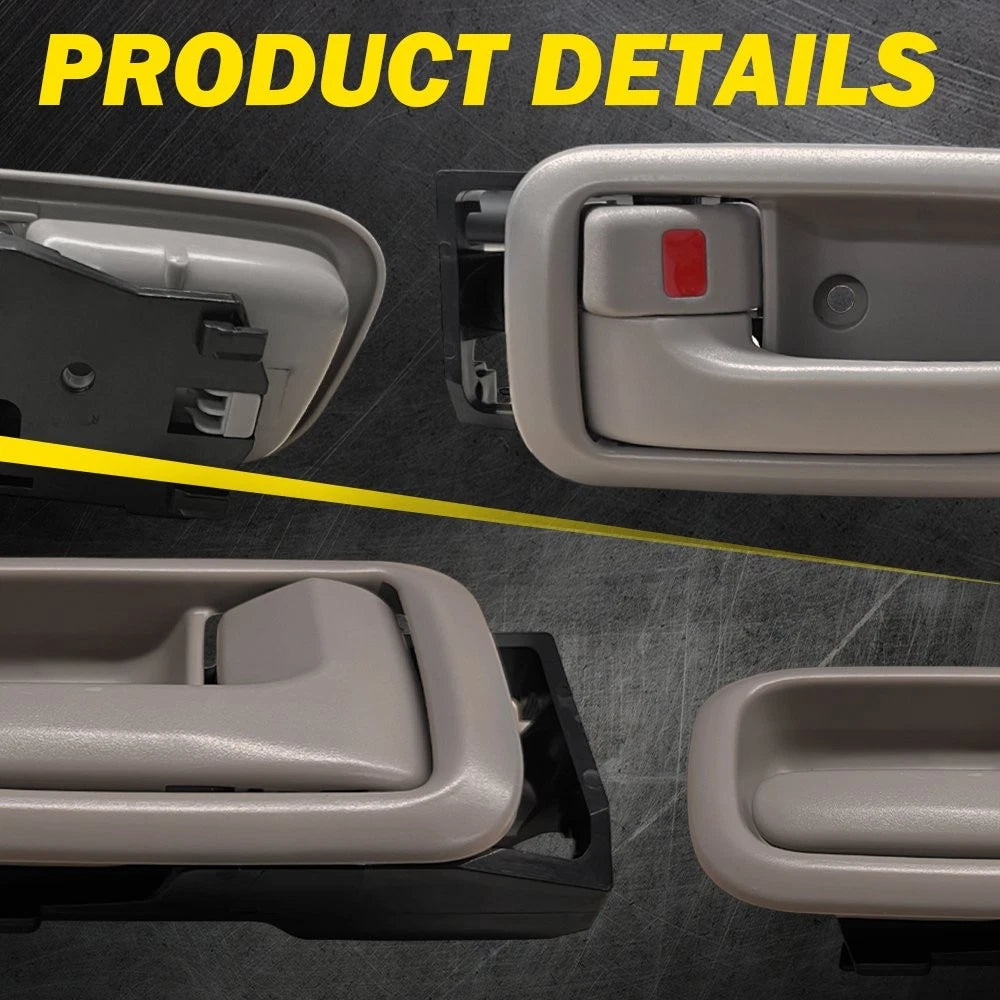 Inside Door Handle & Bezels Set for Toyota Tundra  Beige