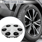 Wheel Center Caps for Chevrolet Tahoe (2007–2013) 1Pc Silver Tone Plastic