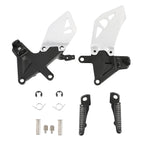 Set of 2 Front Rider Foot Peg Rest Brackets for Kawasaki Ninja ZX10R (2011–2020)