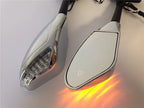 Yellow LED Mirror Lights for Suzuki GSXR 600 750 1000 Hayabusa SV650S TL1000R