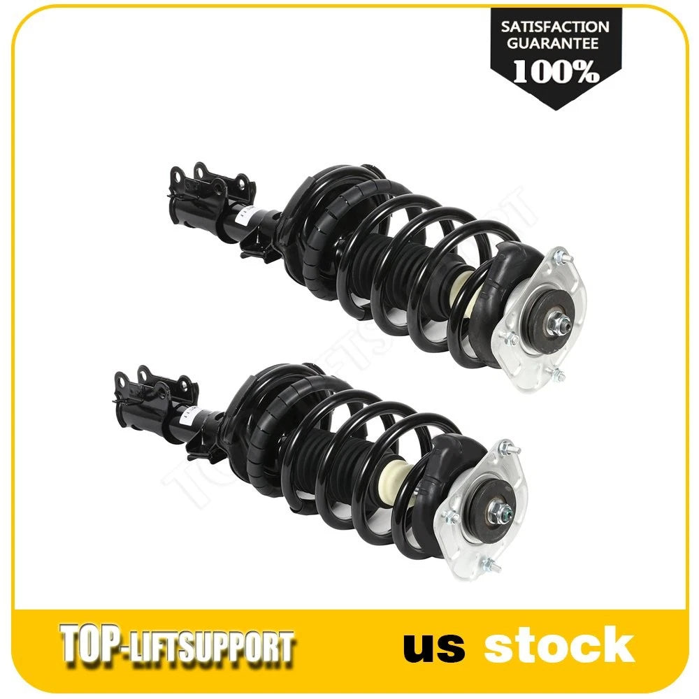 2X Front Complete Struts with Coil Spring for Volvo XC90 (2003–2013)
