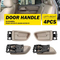Set of 4 Beige Interior Door Handles for Toyota Avalon (2000–2004) & Sequoia (2001–2007)