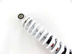 400mm White/Chrome JBS Rear Shock Absorbers for Kawasaki KE175