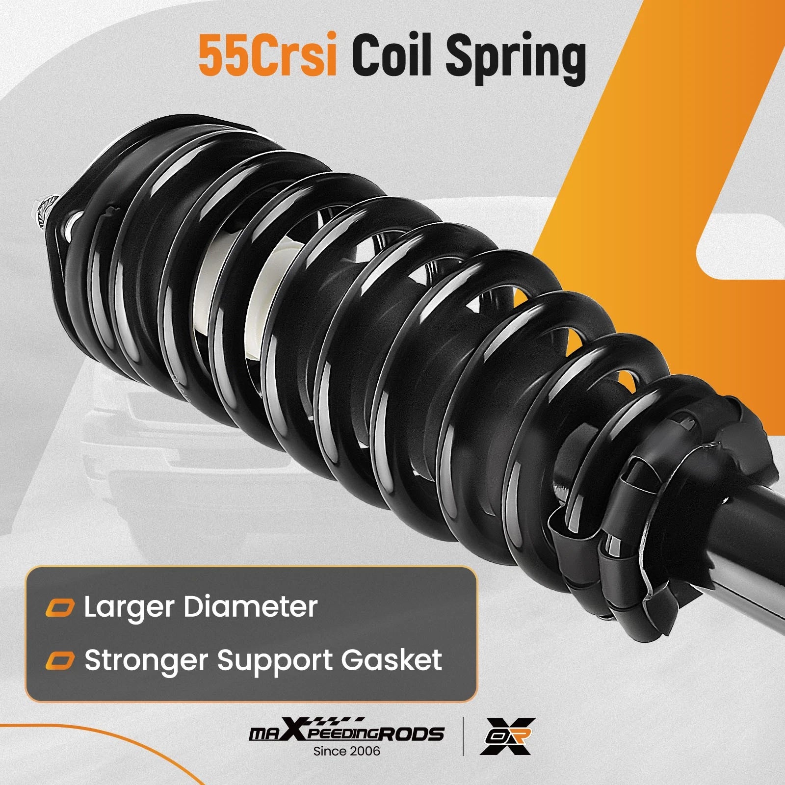 2X Front Struts w/ Coil Spring for Ford Fusion Mercury Milan (2010–2012)