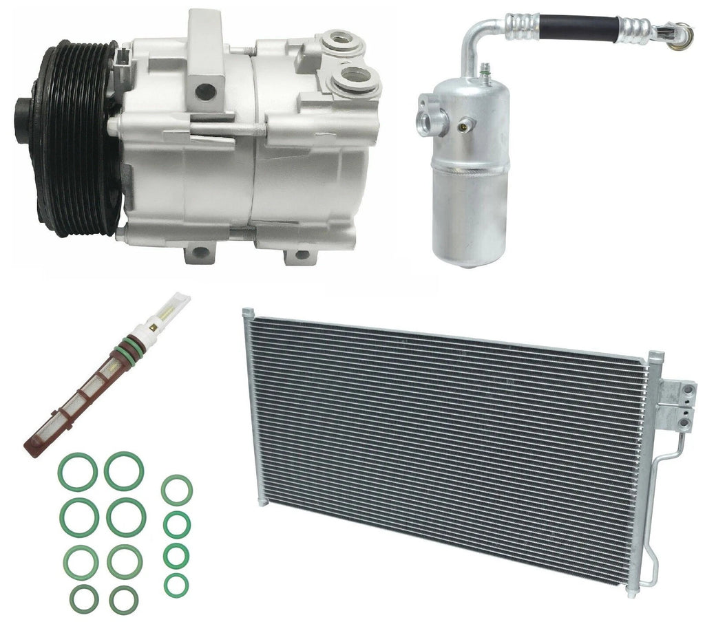 A C Compressor Kit With Condenser for Lincoln Blackwood 5.4L (2003–2003)