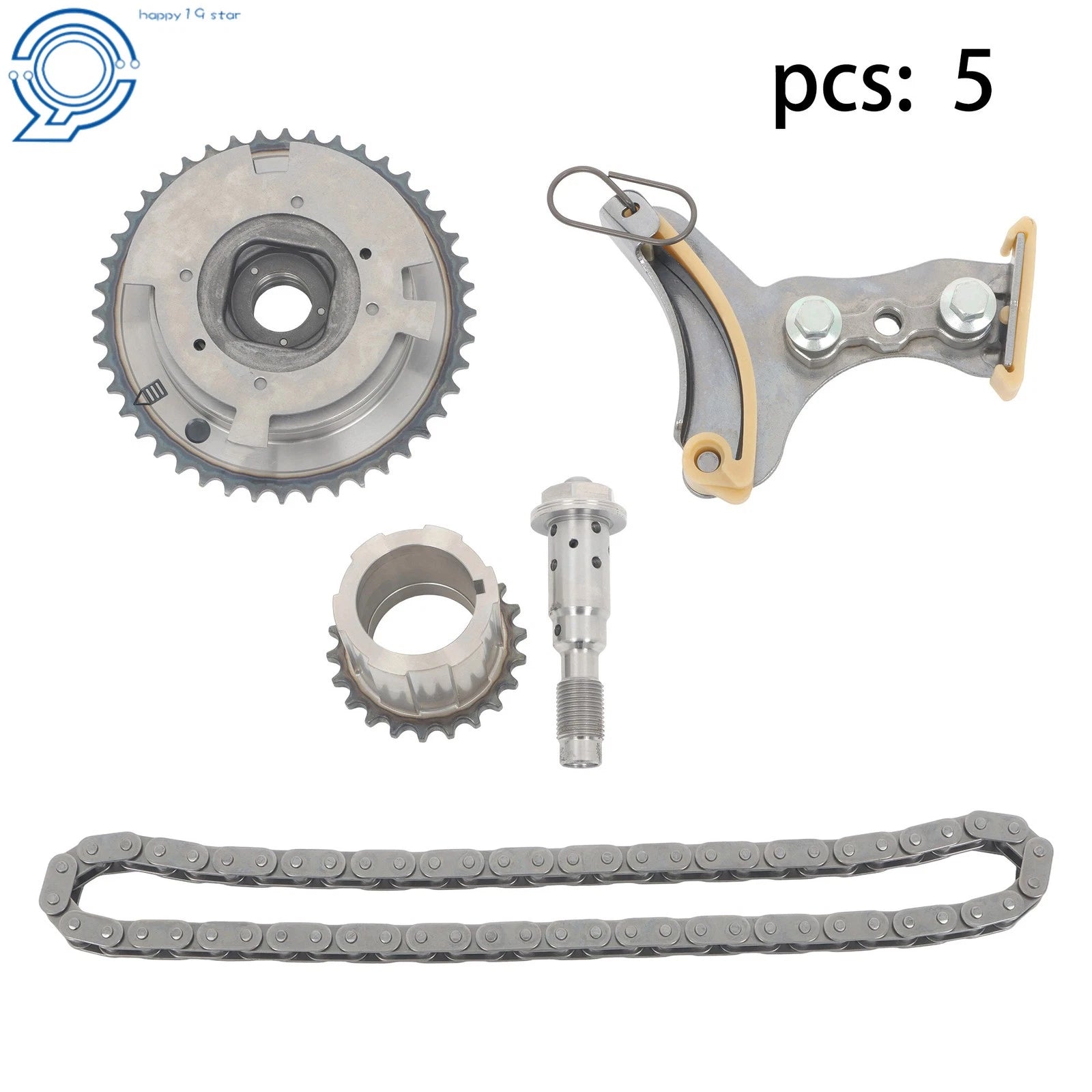 Timing Chain Kit & Camshaft VVT Solenoid for Buick Cadillac (2005–2016)