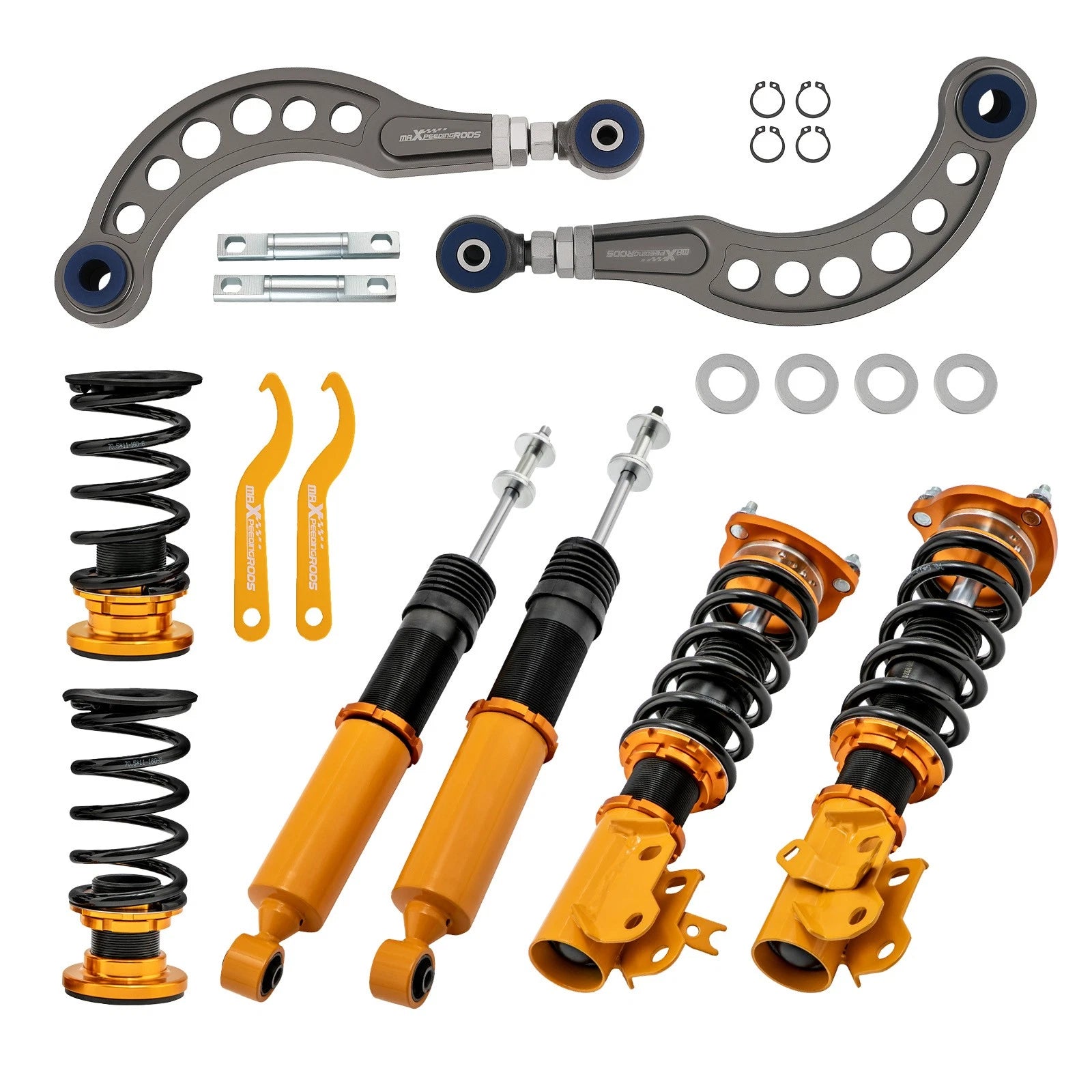 Coilovers & Rear Adjustable Camber Arm Kit for Honda Civic (2006–2011)