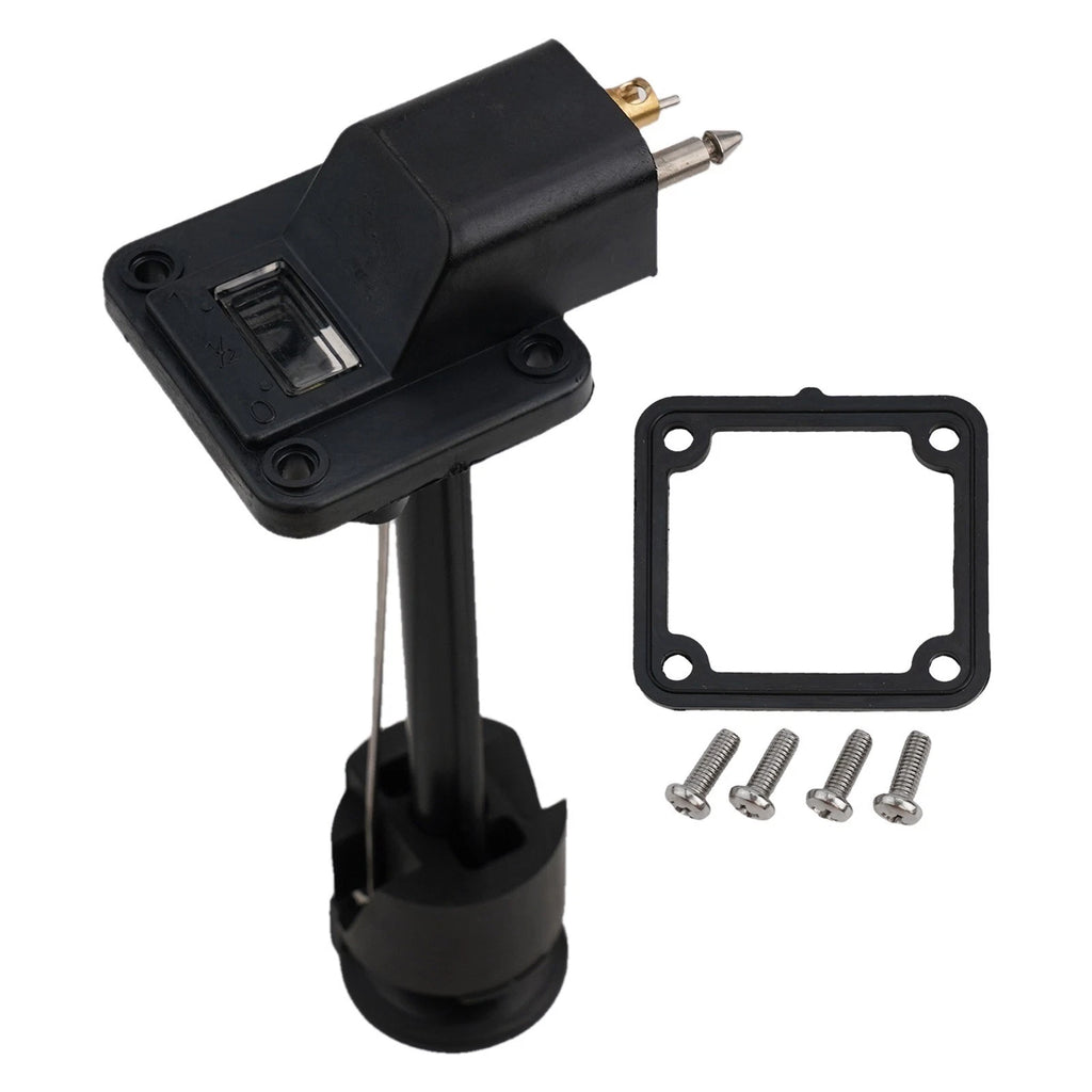 Fuel Tank Connector Pickup with Fuel Meter Fitting for Marine Outboard