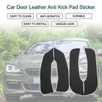 Car Door Leather Anti Kick Pad Sticker for BMW 6 Series GT (2018–2023)