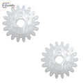 2X Oil Pump Driven Gear for Honda CRF250R (2004–2009) CRF250X (2004–2017)