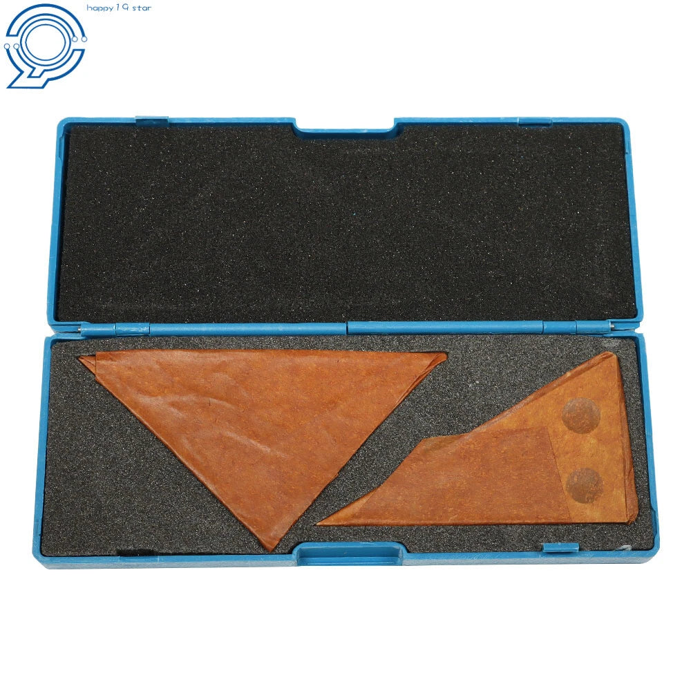 Set of 2 Angle Blocks for Machinist Plate (Precision, 90 Degree)