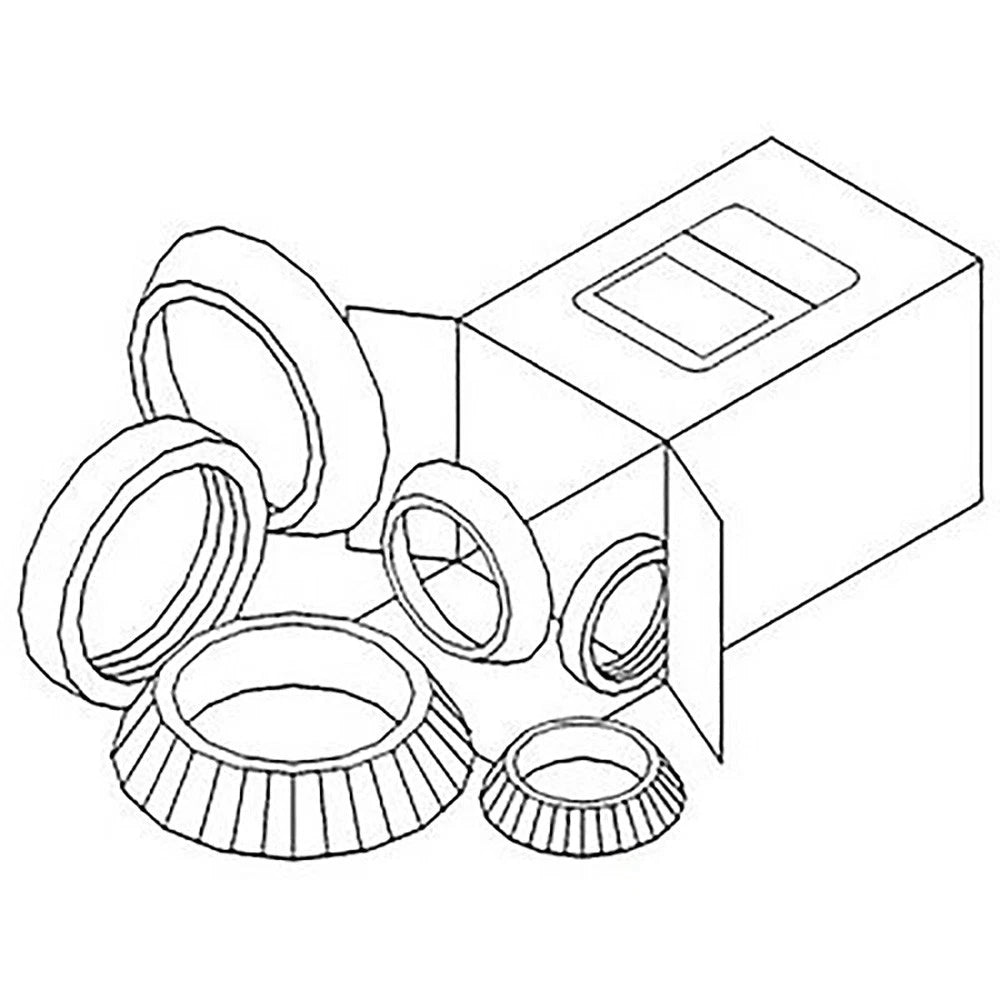 Wheel Bearing Kit WBKIH1 for Case 2424 2444 2504 330 340 404 424 444 504 F504