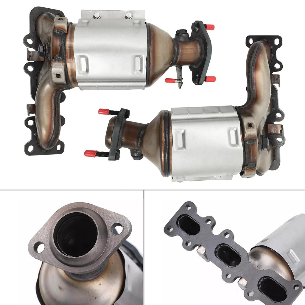 Front Catalytic Converter Set for Lincoln MKZ (2013–2016) 3.7L V6