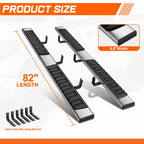 Stainless Steel Step Bar Running Boards for Nissan Frontier Crew Cab (2005–2024)