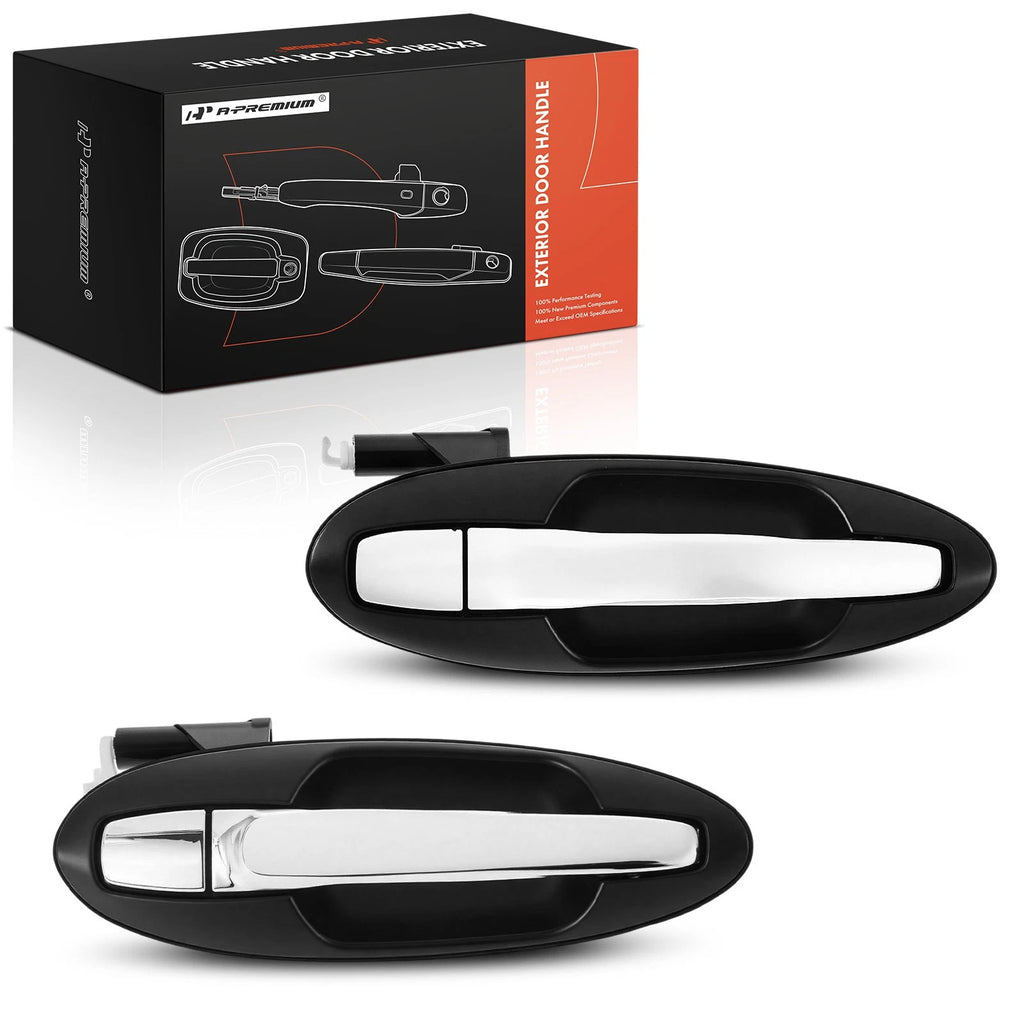 2X Rear Exterior Door Handle for Hyundai Sonata (2002–2005) Kia Optima