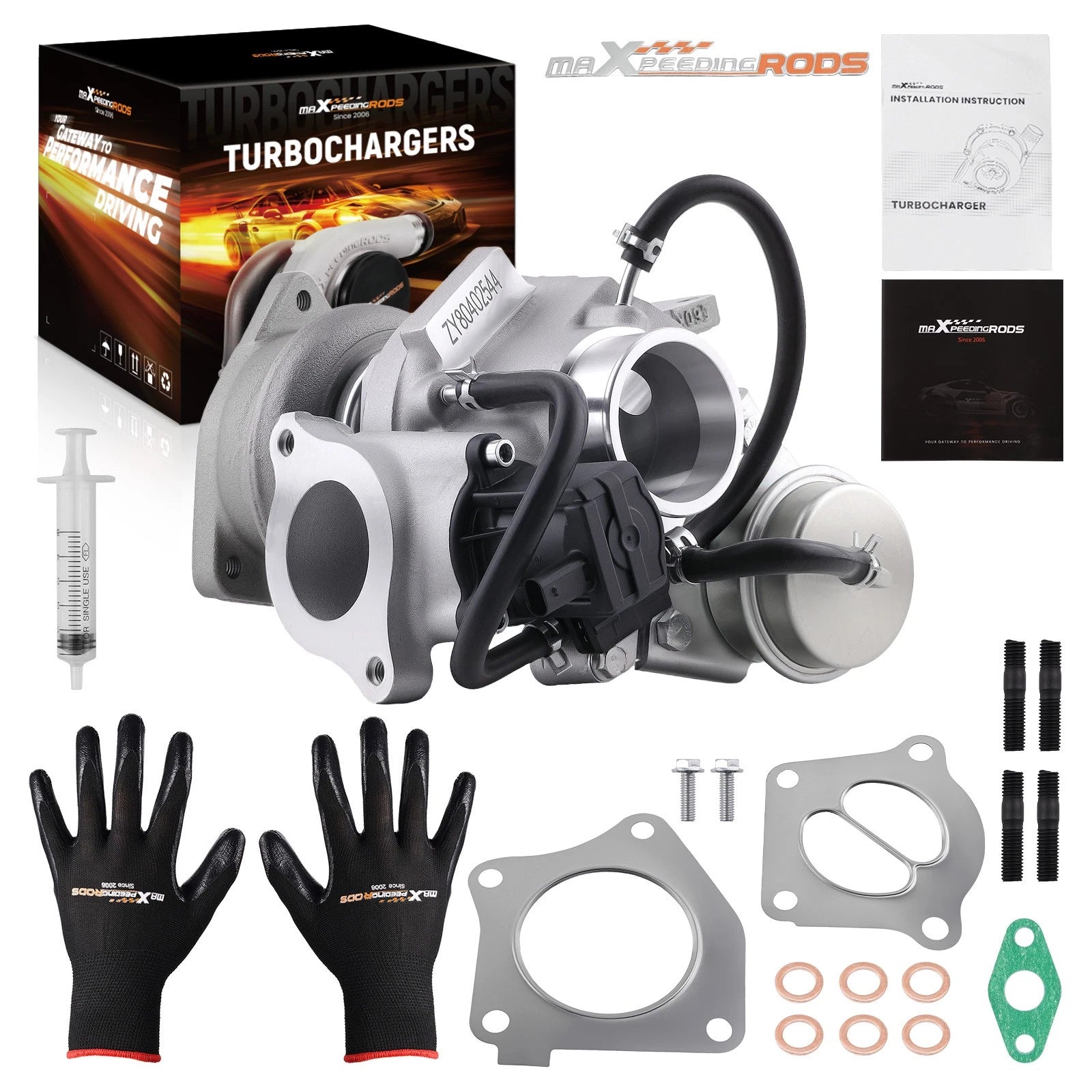 Turbocharger for Chevy Malibu, Camaro, Cadillac ATS, CTS, CT6, GMC, Buick 2.0L (2016–2023)
