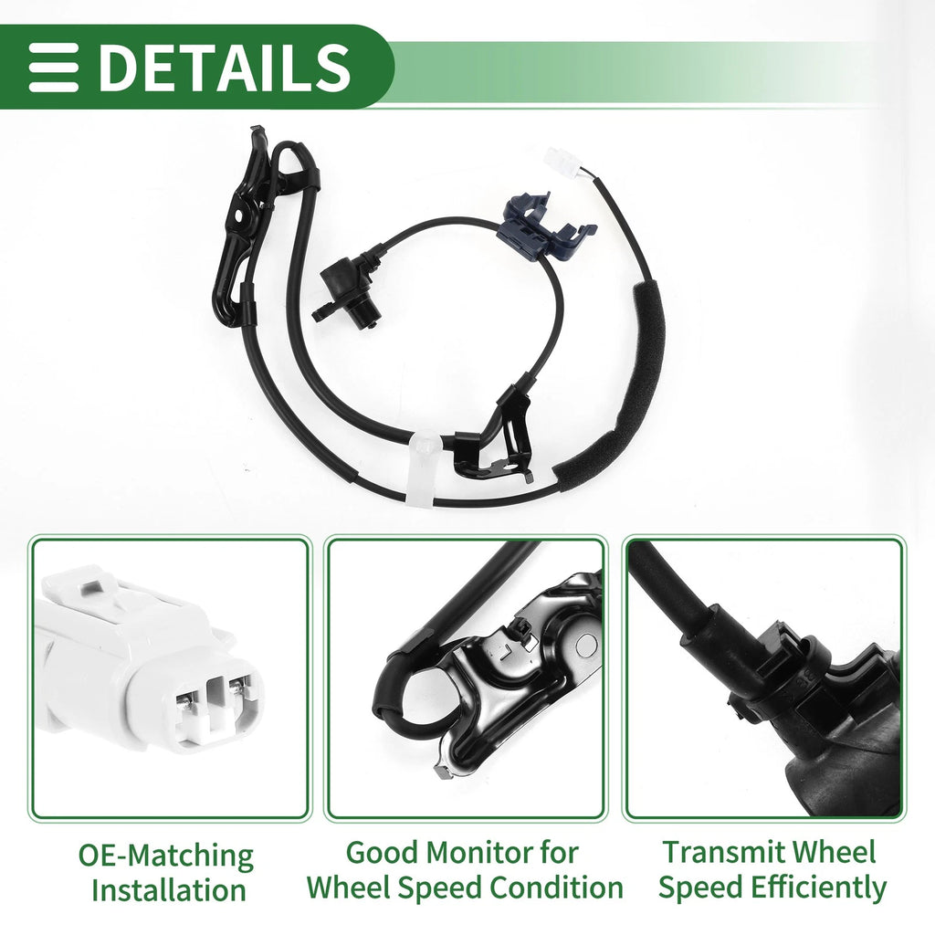 ABS Wheel Speed Sensor No. 8954208030 for Toyota Sienna (2011–2020)