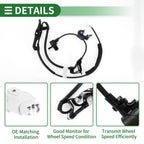 ABS Wheel Speed Sensor No. 8954208030 for Toyota Sienna (2011–2020)