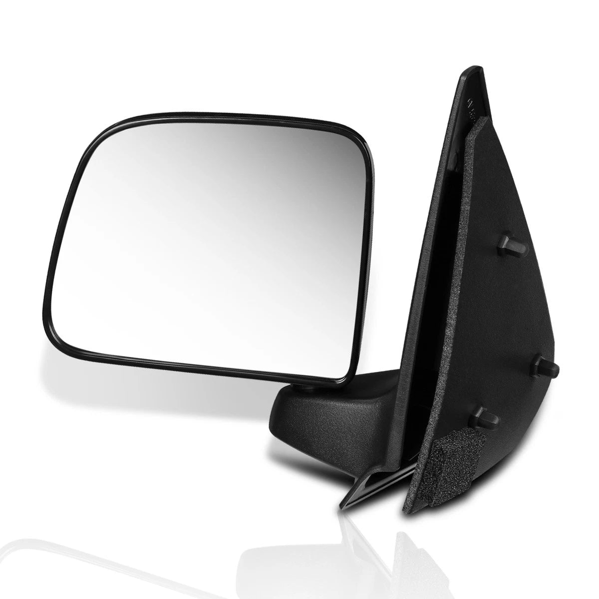 Set of 2 Black 6" Oval Side Step Nerf Bars for RAM 1500 (2019–2024)
