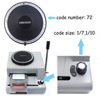 2X Manual Stamping Machine Card Embosser Printer for PVC ID Cards