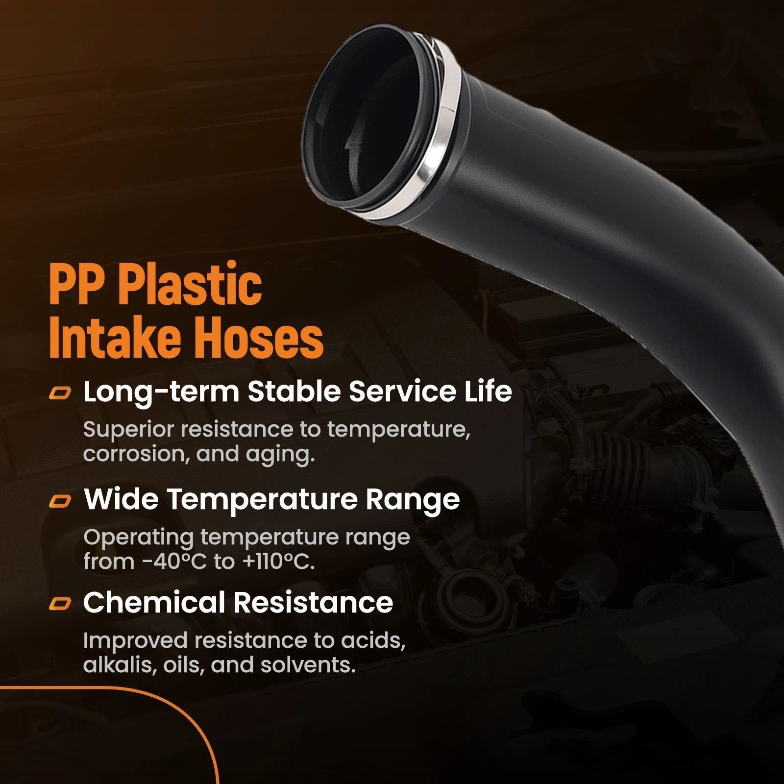 Air Turbo Intake Hose with Sensor for Mercedes-Benz C200 CGI (2010–2011)