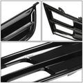 Fog Light Cover for Chrysler 200 C (2015–2017) - Left Side, OE Style, Black