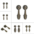 Set of 10 Vintage Drawer Pull Handles for Cabinet Furniture