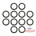 12pc Lower Gearcase Drain Seal Gasket for Mercury Alpha (OEM 12-19183, 18-2945)