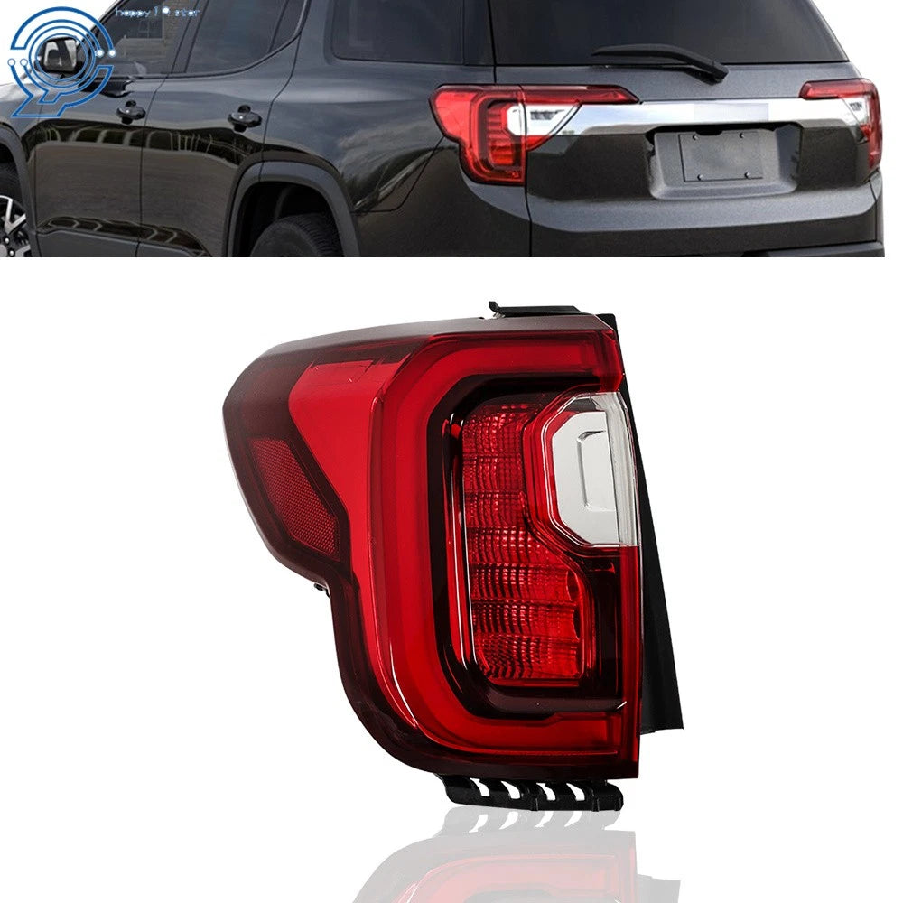 Left LED Tail Light for GMC Acadia SL/SLE/SLT (2020–2023) with Chrome Trim