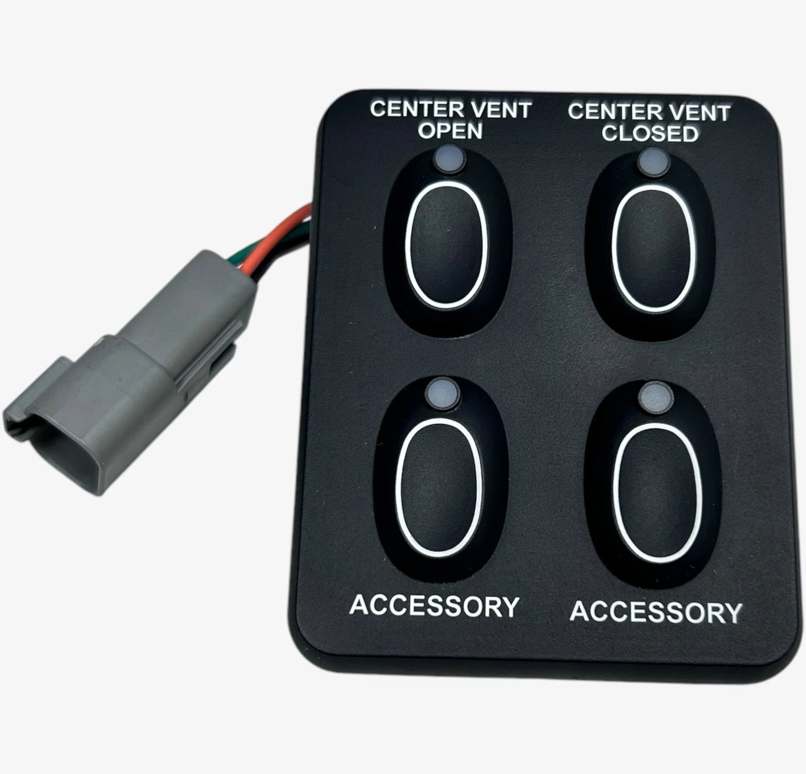 Helm Center Vent 4 Position Switch Panel for Pursuit Boats (329828)