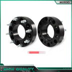 2X 8x6.5" to 8x180 2" Wheel Adapters Hubcentric M14x1.5 for Suburban 2500 (2000–2013)