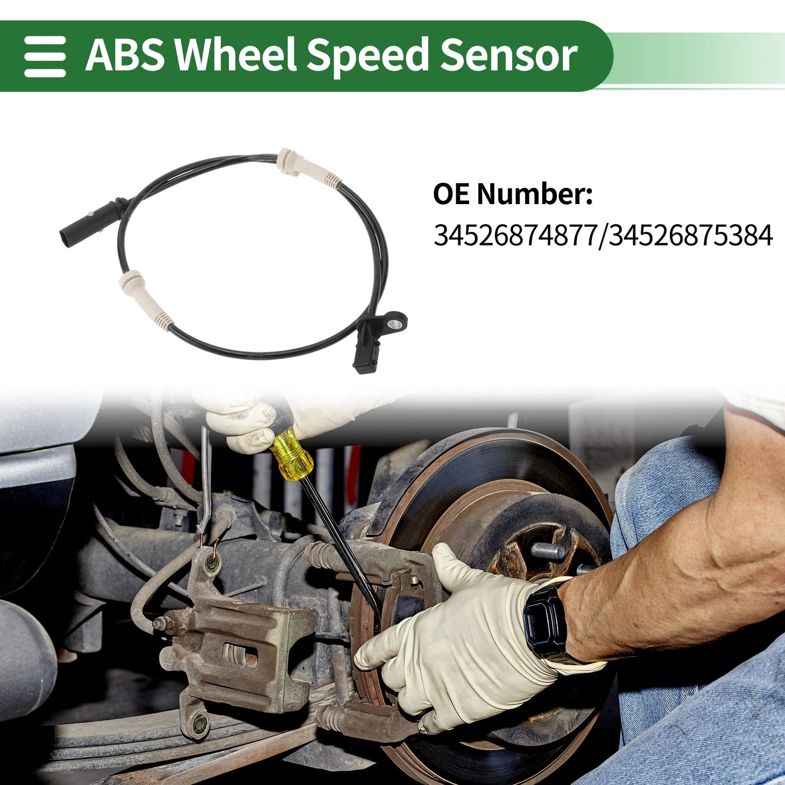 ABS Wheel Speed Sensor No. 34526874877 for BMW 7 Series (2017)
