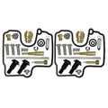2X Carburetor Gaskets Jets Repair Kits for Suzuki SV650 SV650S (1999–2002)